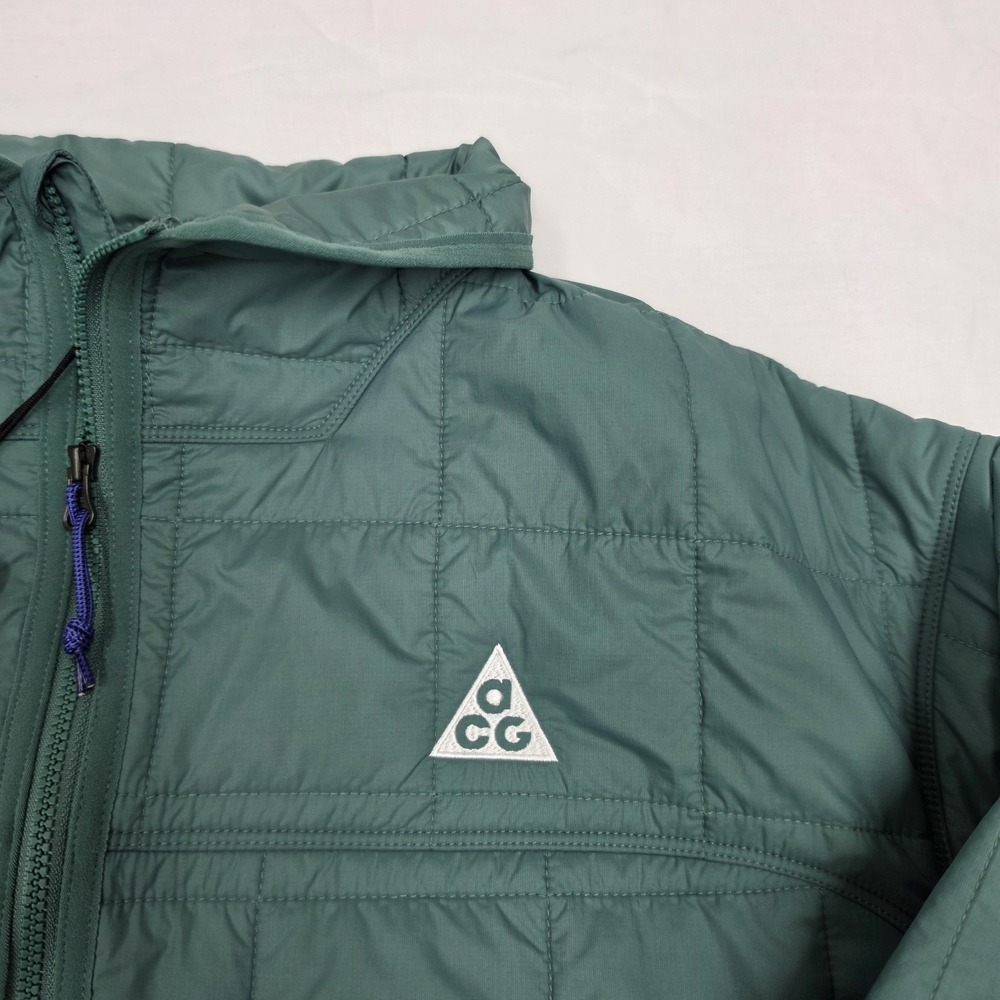 Nike ACG Therma-Fit Rope De Dope Quilted Jacket Green FN1943-361 Womens Size S - Picture 2 of 10